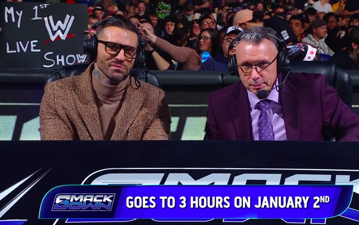 SmackDown goes back to 3 hours in 2026