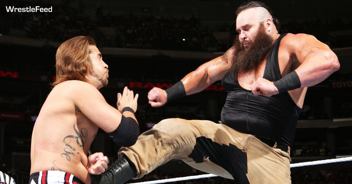 Evan Cloyd Jake Silver vs Braun Strowman WWE RAW October 2016 WrestlFeed App