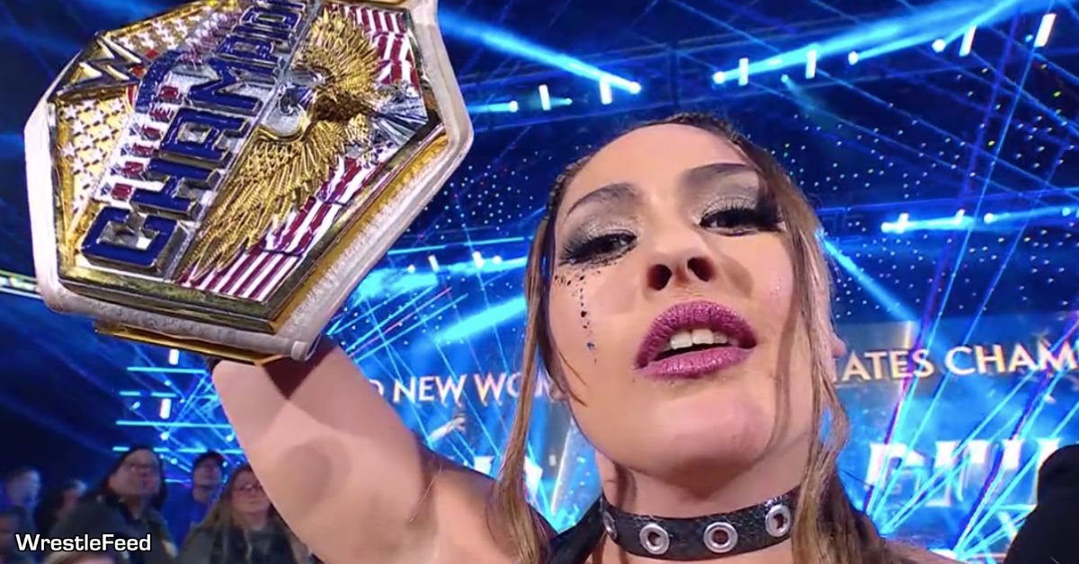 Giulia Wins The Women's United States Championship WWE SmackDown January 2 2026 WrestleFeed App