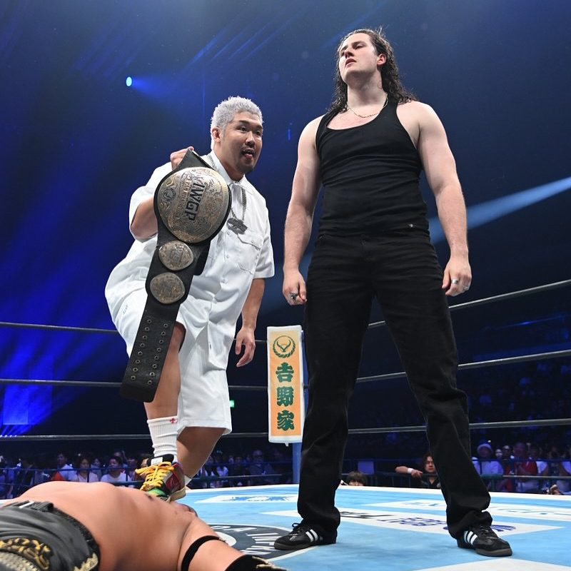 Knock Out Brothers Yuto-Ice OSKAR NJPW IWGP Tag Team Champions