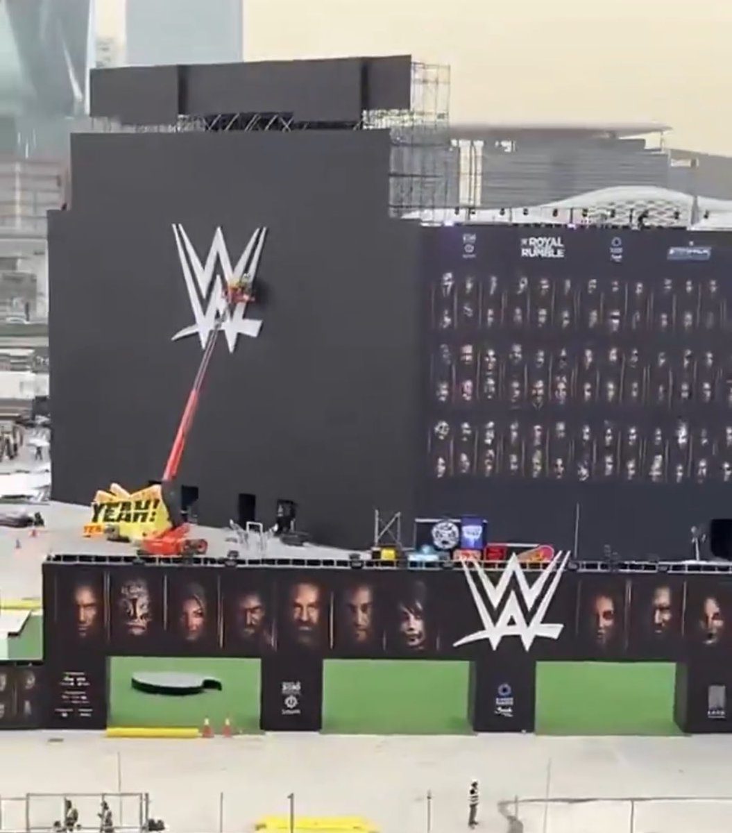 LA Knight Yeah Prop WWE Royal Rumble 2026 Saudi Arabia