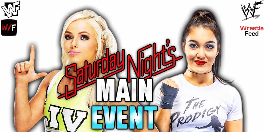 Liv Morgan and Roxanne Perez 1 SNME Saturday Night's Main Event 2026 WrestleFeed App