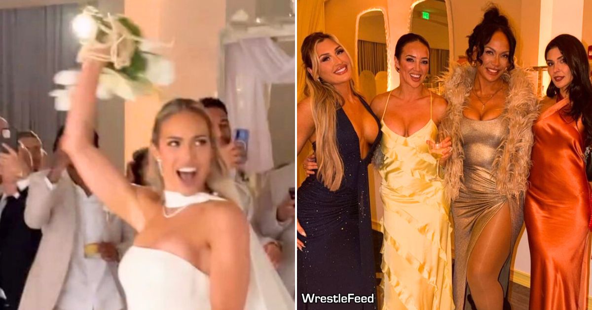Maxxine Dupri Marriage Wedding Tiffany Stratton Chelsea Green Nia Jax Cathy Kelley WrestleFeed App
