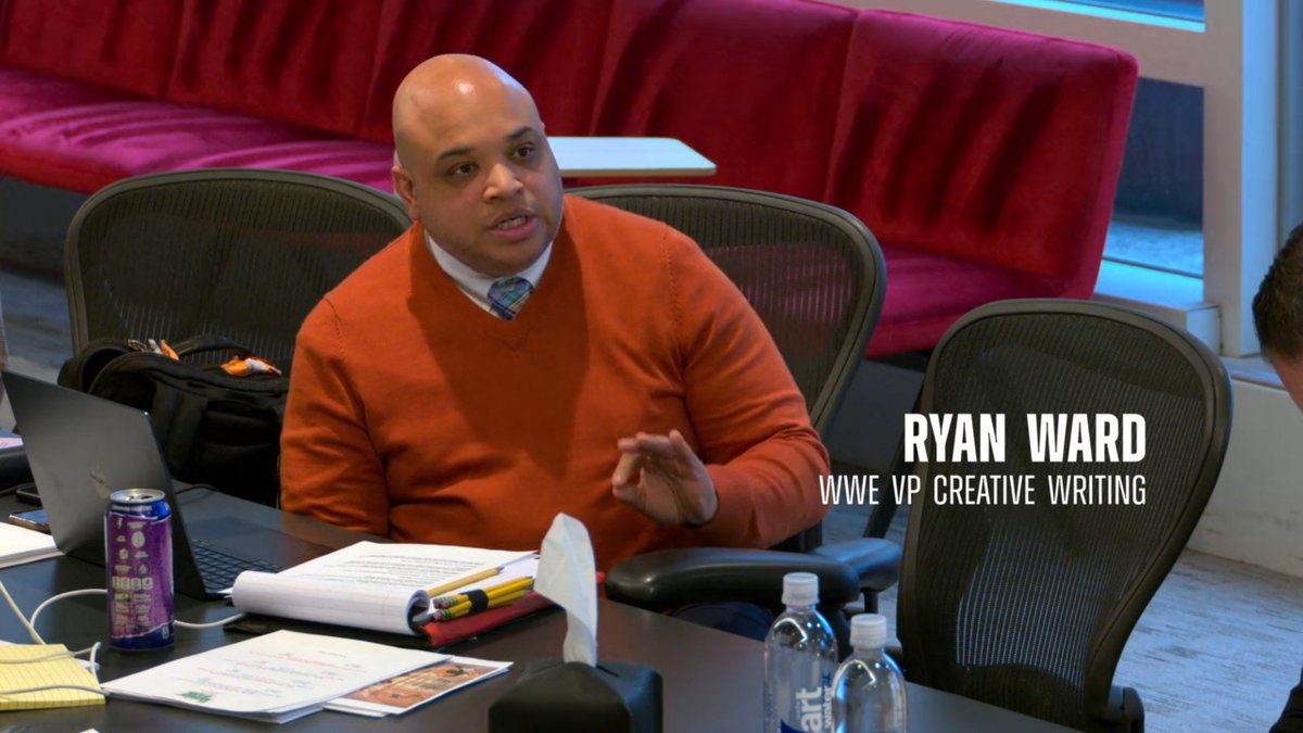 Ryan Ward WWE Creative Writer