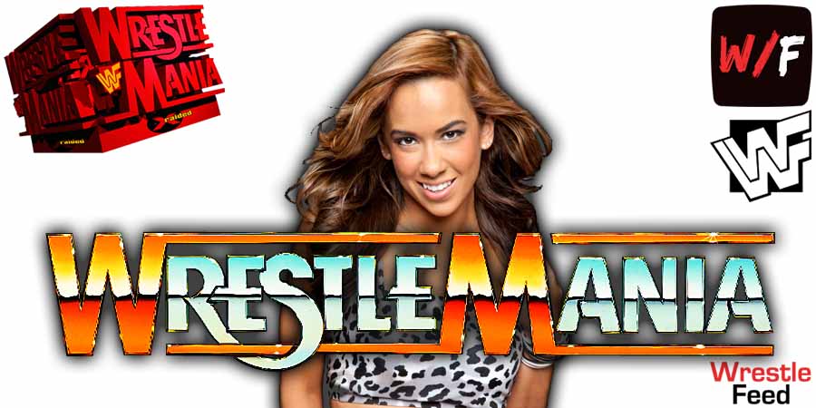 AJ Lee WrestleMania 1 WrestleFeed App
