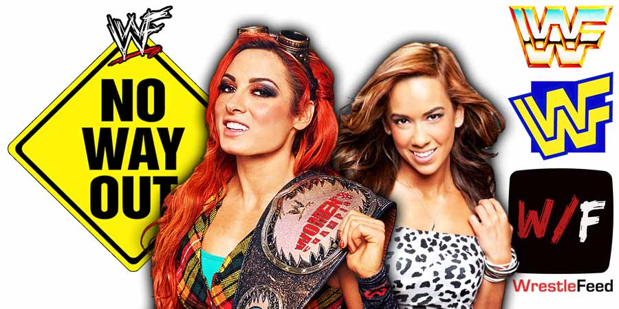 Becky Lynch Vs AJ Lee 1 Elimination Chamber 2026 WrestleFeed App