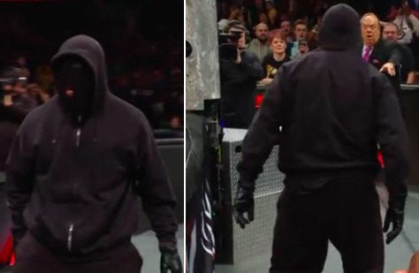 Grayson Waller Masked Attacker Stance