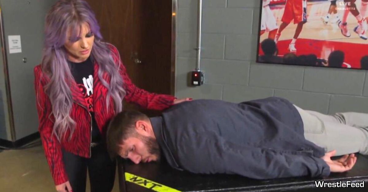 Johnny Gargano Depressed Sad Candice LeRae WWE SmackDown February 6 2026