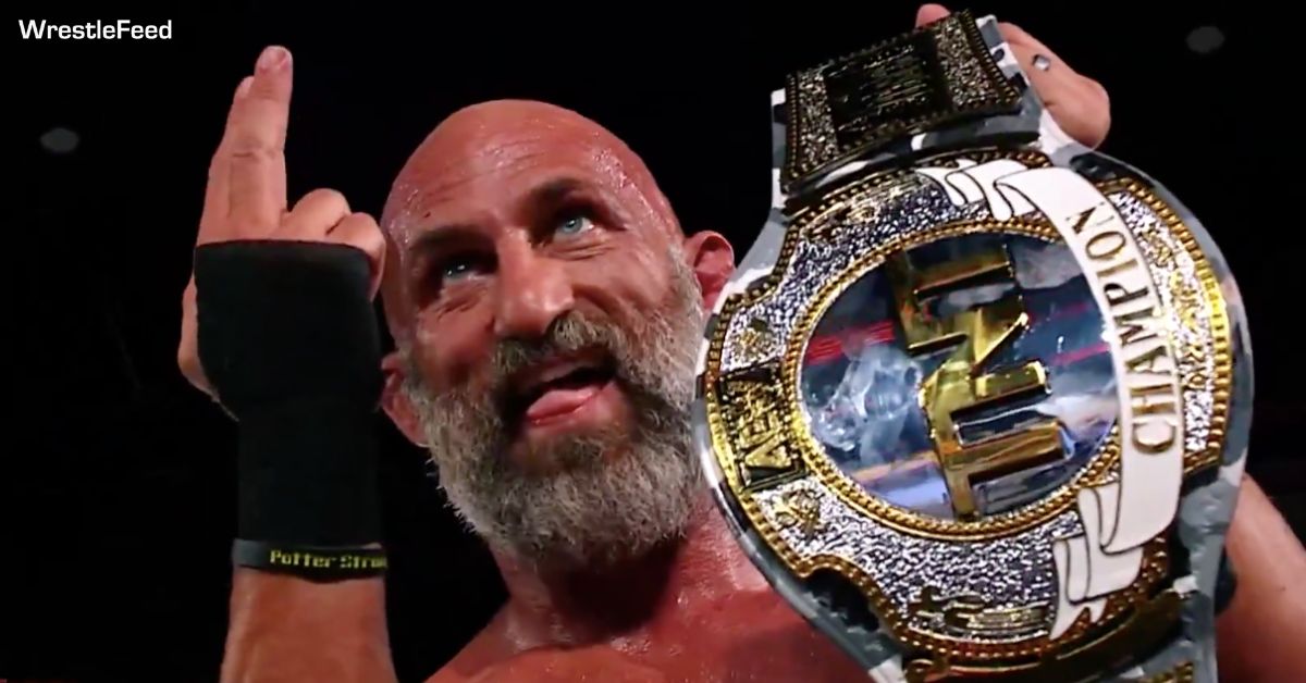 Tommaso Ciampa Wins TNT Championship AEW Collision January 31 2026 WrestleFeed App