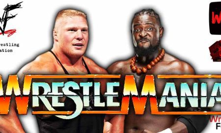 Brock Lesnar Vs Oba Femi 1 WrestleMania 42 WrestleFeed App