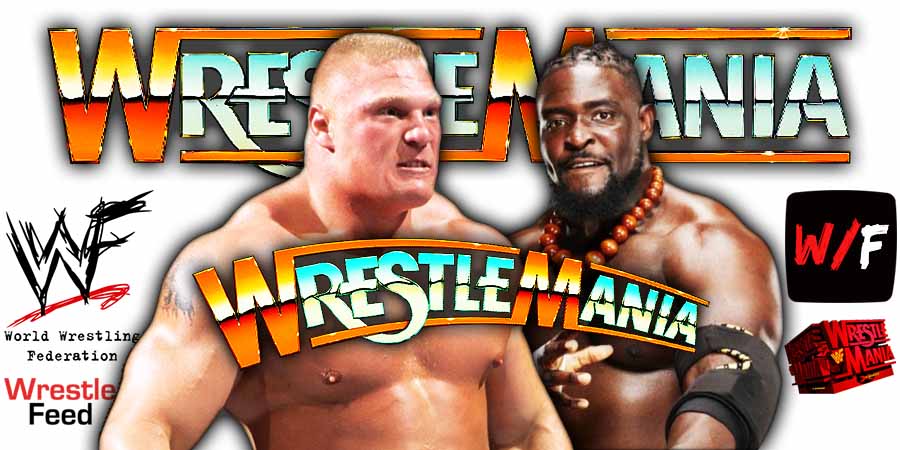 Brock Lesnar Vs Oba Femi 2 WrestleMania 42 WrestleFeed App