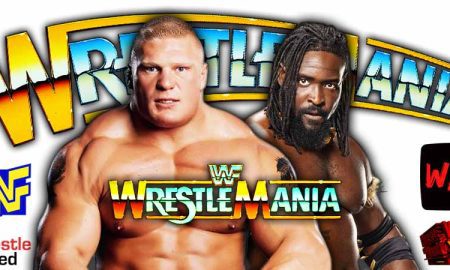 Brock Lesnar Vs Oba Femi 3 WrestleMania 42 WrestleFeed App