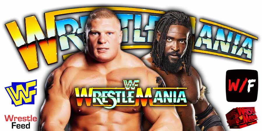 Brock Lesnar Vs Oba Femi 3 WrestleMania 42 WrestleFeed App