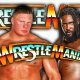Brock Lesnar Vs Oba Femi 4 WrestleMania 42 WrestleFeed App