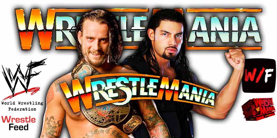 CM Punk Vs Roman Reigns 1 WrestleMania 42 WrestleFeed App