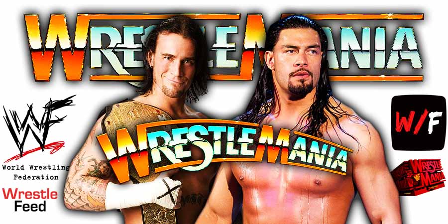 CM Punk Vs Roman Reigns 6 WrestleMania 42 WrestleFeed App
