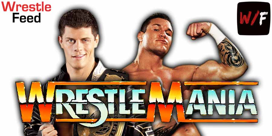 Cody Rhodes Vs Randy Orton 1 WrestleMania 42 WrestleFeed App