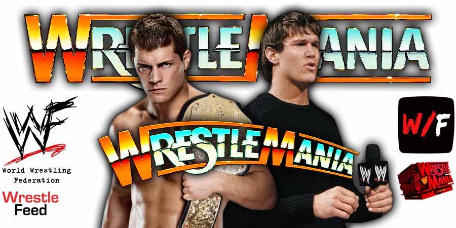 Cody Rhodes Vs Randy Orton 3 WrestleMania 42 WrestleFeed App