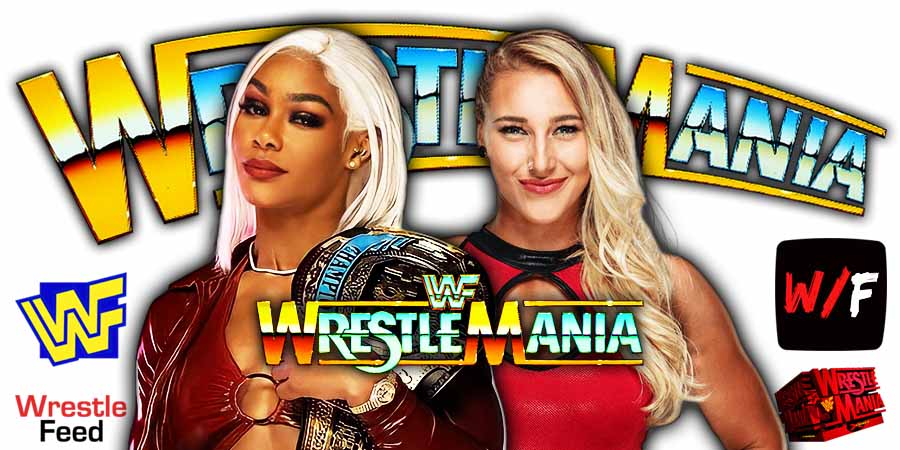 Jade Cargill Vs Rhea Ripley 1 WrestleMania 42 WrestleFeed App