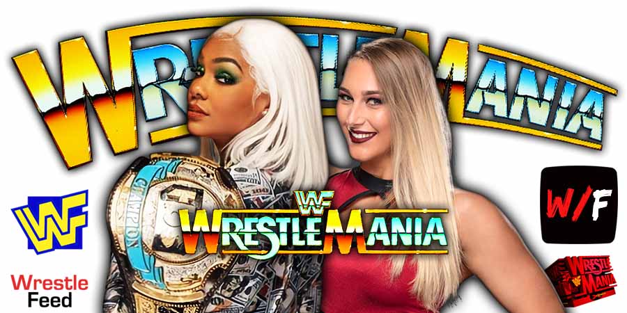 Jade Cargill Vs Rhea Ripley 2 WrestleMania 42 WrestleFeed App