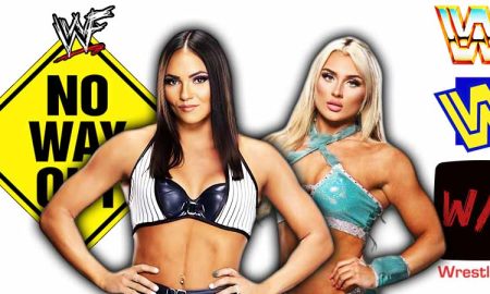 Kiana James And Tiffany Stratton Elimination Chamber 2026 WrestleFeed App
