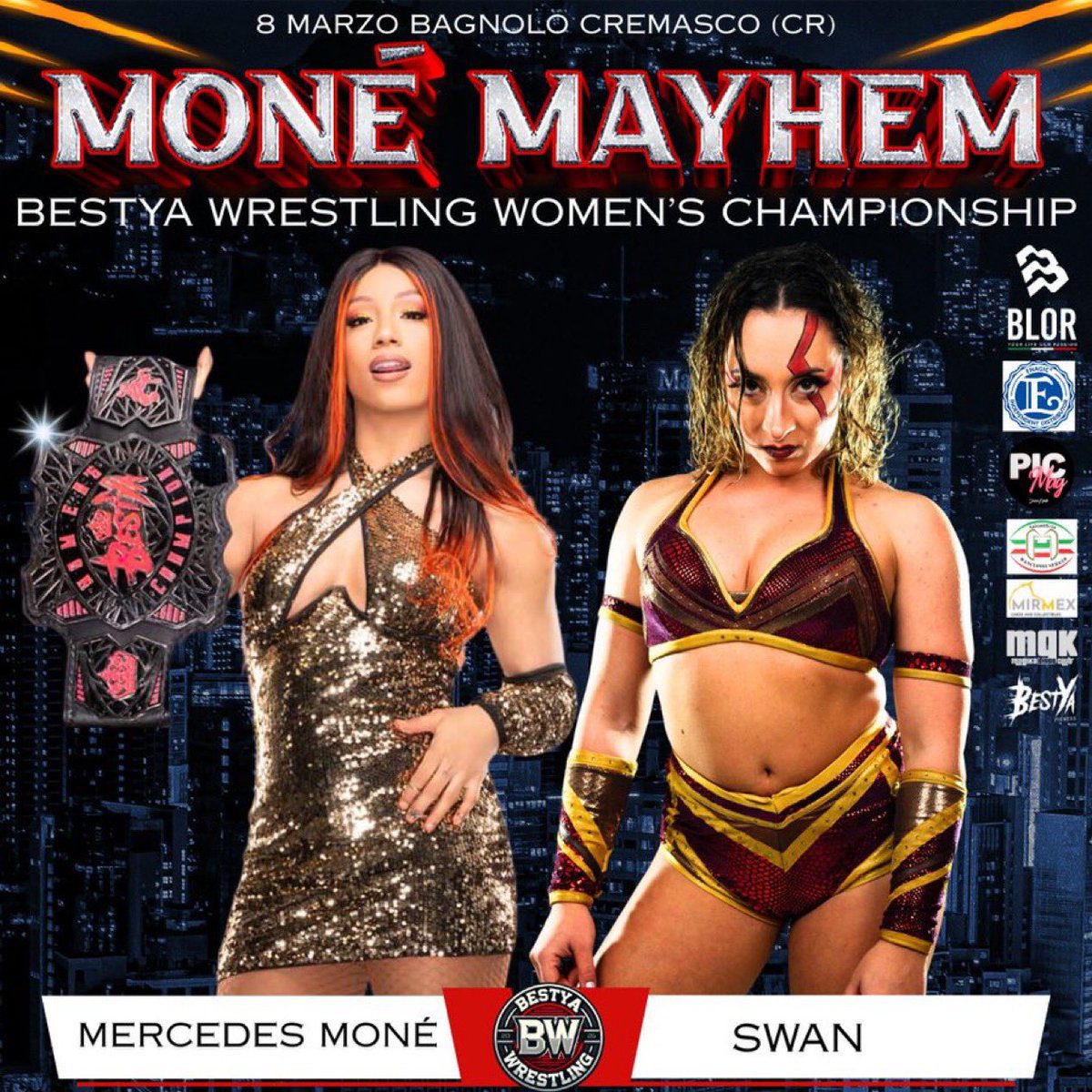 Mercedes Mone Loses BestYa Women's Championship To Swan