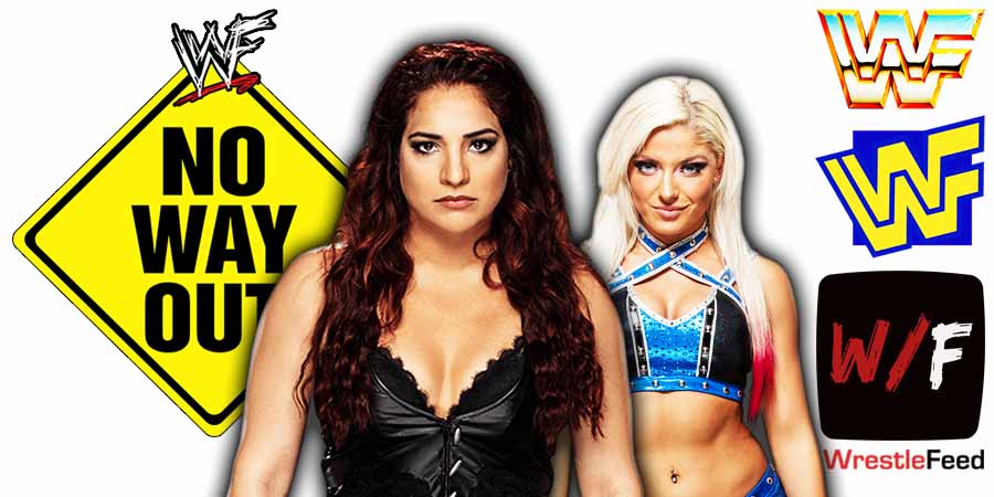 Raquel Rodriguez And Alexa Bliss Elimination Chamber 2026 WrestleFeed App