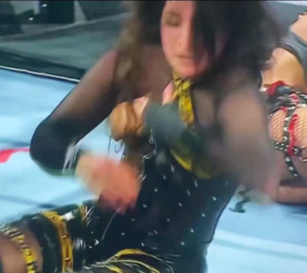 Raquel Rodriguez Wardrobe Malfunction Nip Slip NipSlip Boobs Breasts Tits Nipple Exposed WWE Elimination Chamber 2026