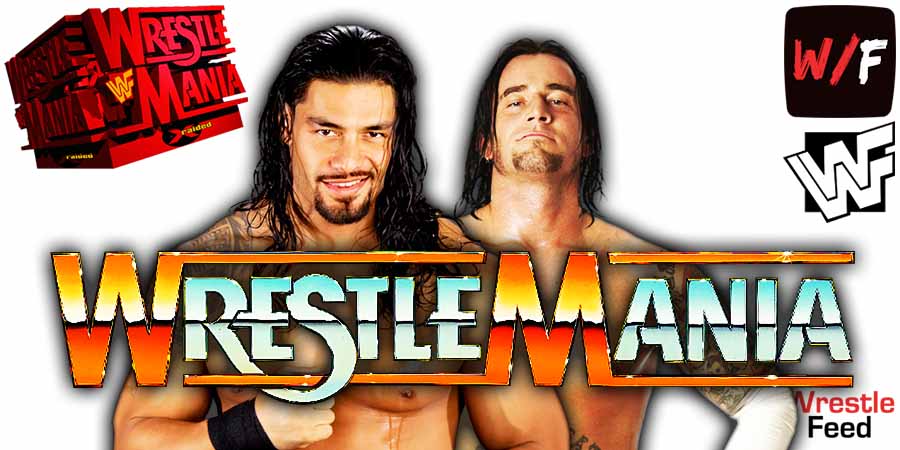 Roman Reigns Vs CM Punk 8 WrestleMania 42 WrestleFeed App