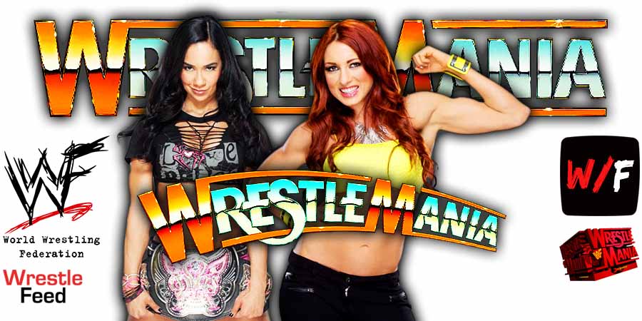 AJ Lee Vs Becky Lynch 1 WrestleMania 42 WrestleFeed App