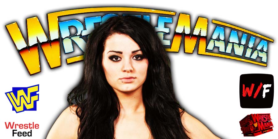 Paige WrestleMania c WrestleFeed App