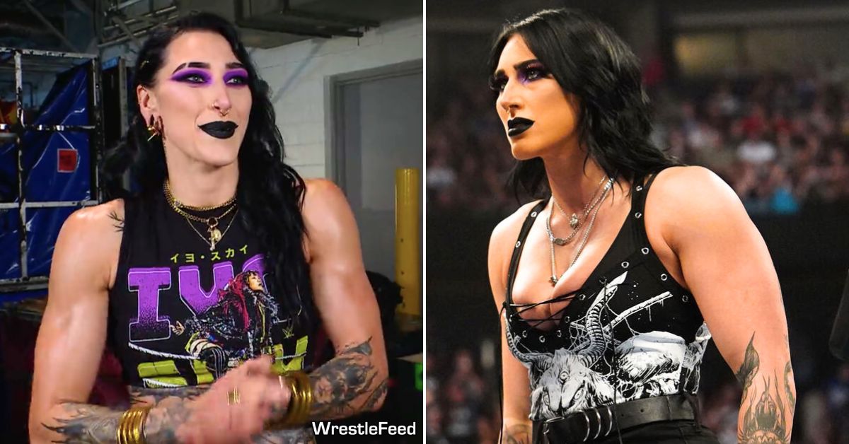 Rhea Ripley Muscle Mass Loss Skinny Physique 2024 2026 WrestleFeed App