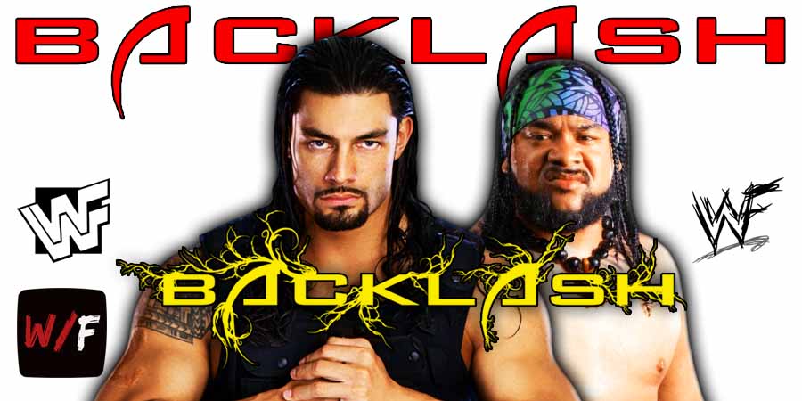 Roman Reigns Vs Jacob Fatu 3 Backlash 2026 WrestleFeed App