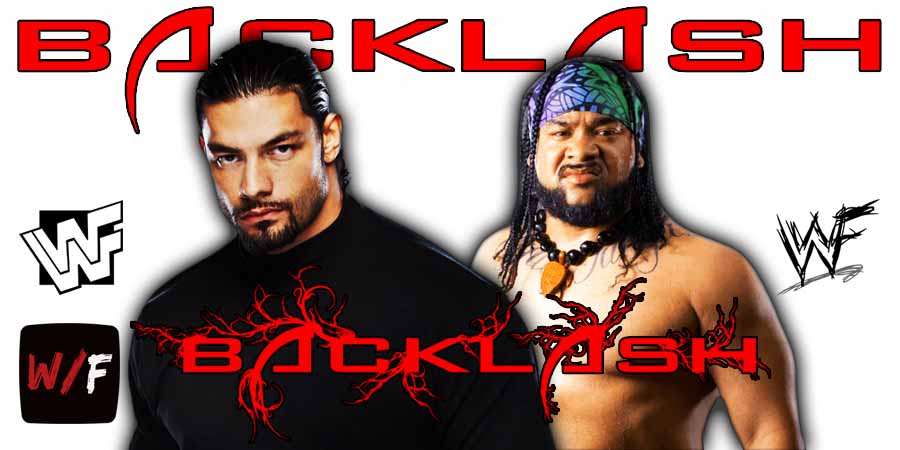 Roman Reigns Vs Jacob Fatu 7 Backlash 2026 WrestleFeed App