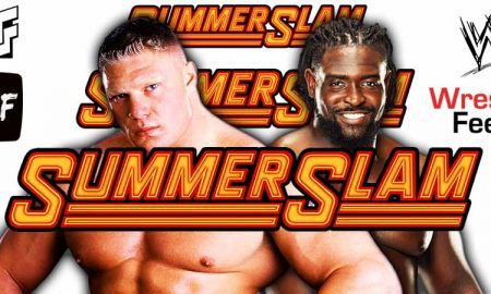 Brock Lesnar Vs Oba Femi 4 SummerSlam 2026 WrestleFeed App